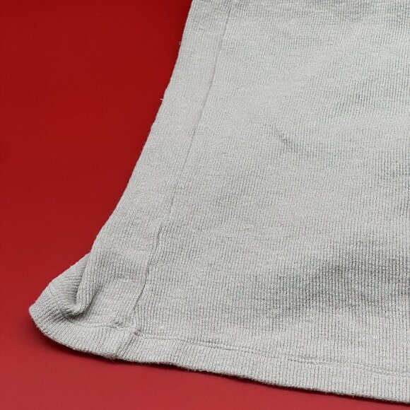 Free People Beach Be Happy Pinafore Size Medium Beige Sleeveless Midi Dress FLAW - Picture 5 of 16